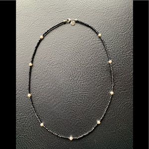 Tiffany & Co Black Spinel Pearl Necklace